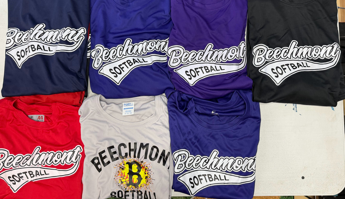 Beechmont Youth Sports SOFTBALL TShirts