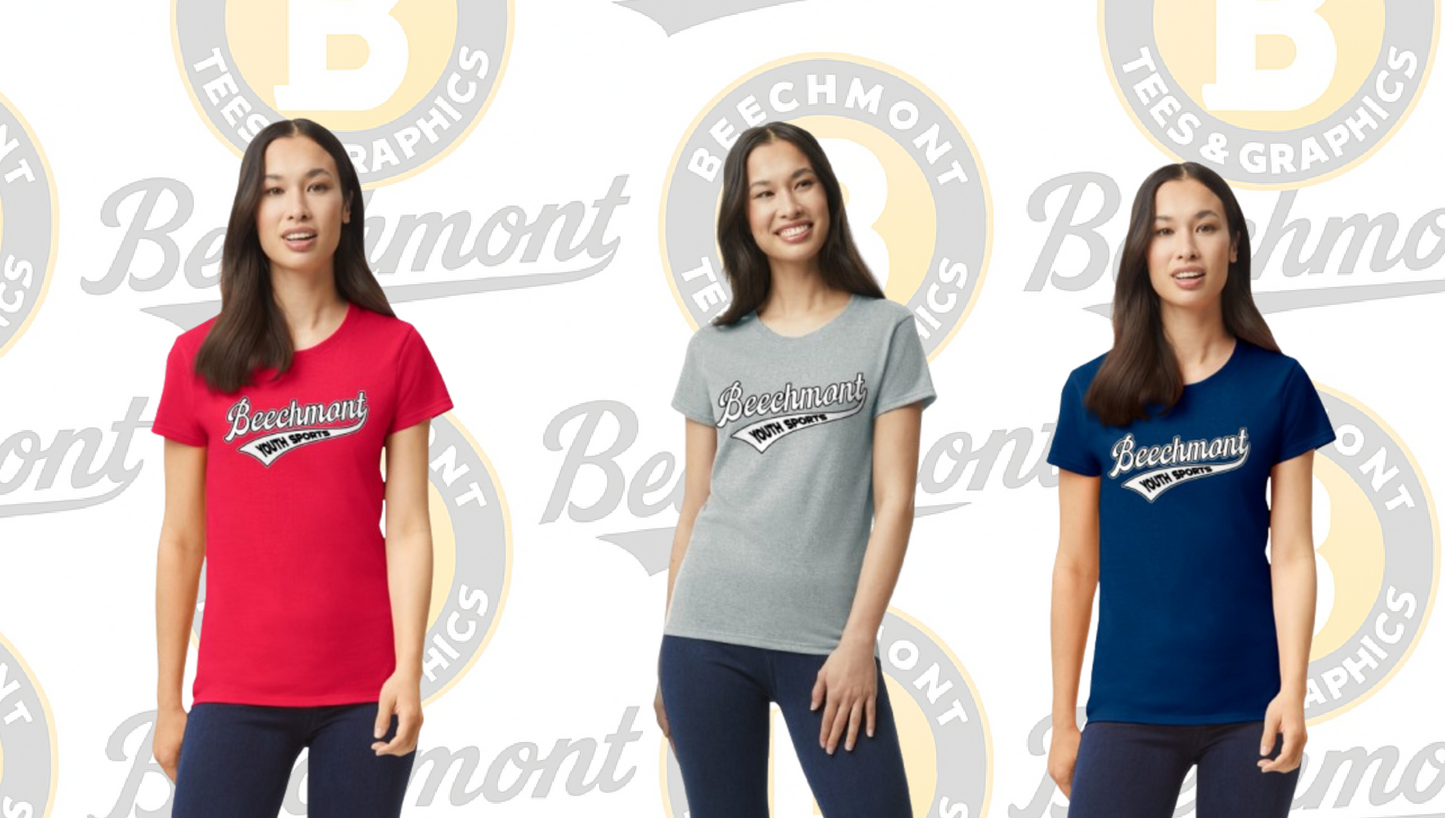 Beechmont Youth Sports Script Shirts